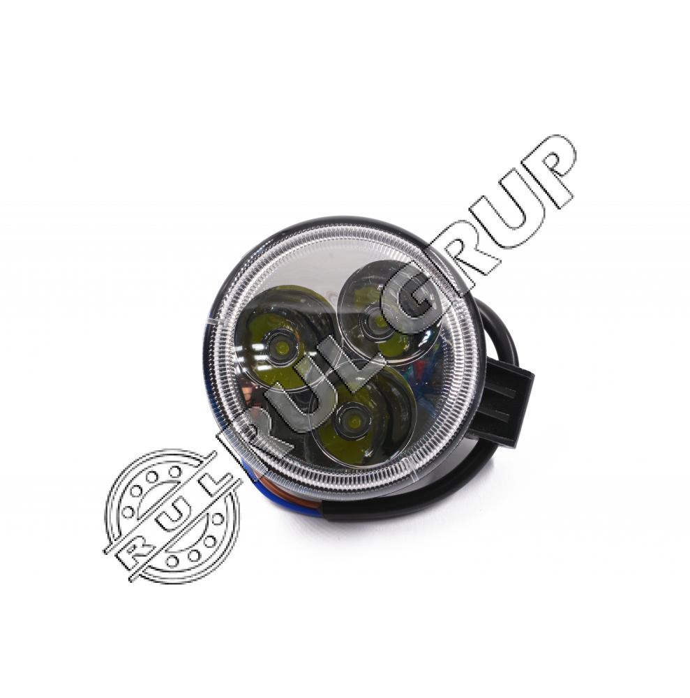 LAMPA PROIECTOR 3 LED-URI 10-30V 9W UNGHI RAD 30 BK69009S 